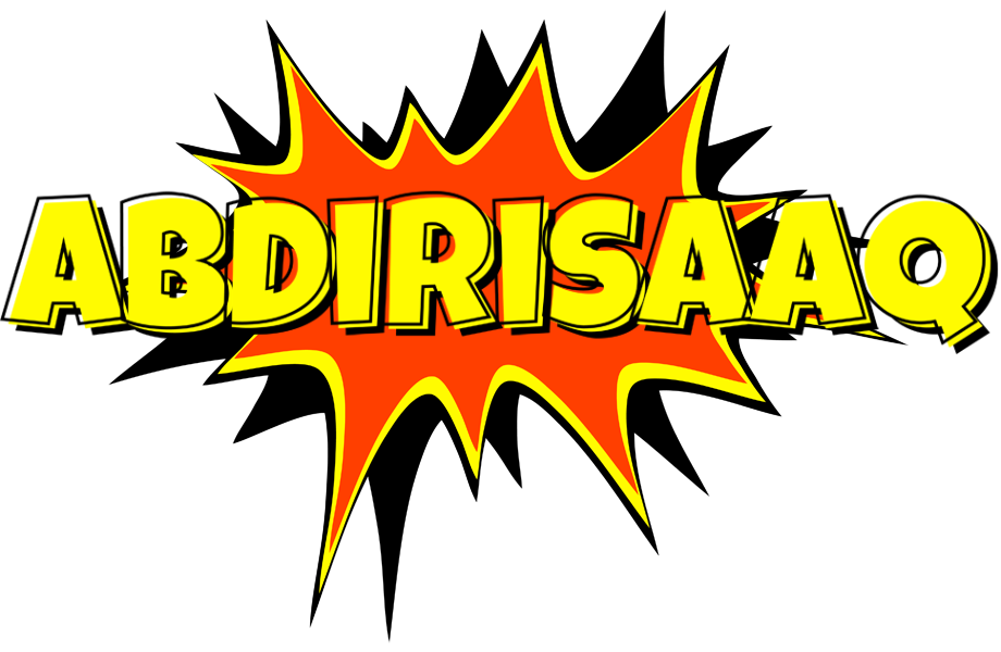 Abdirisaaq bazinga logo
