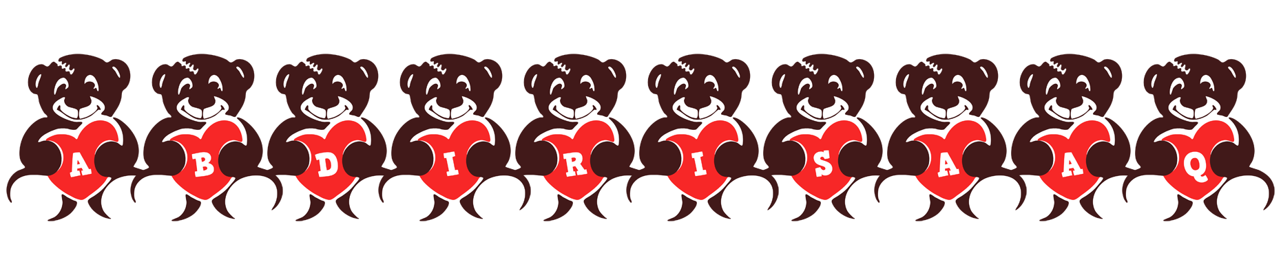 Abdirisaaq bear logo
