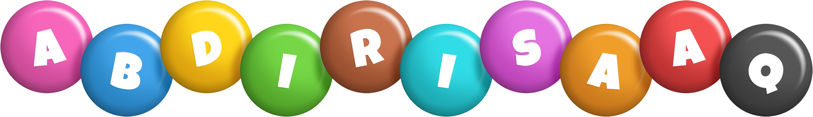Abdirisaaq candy logo
