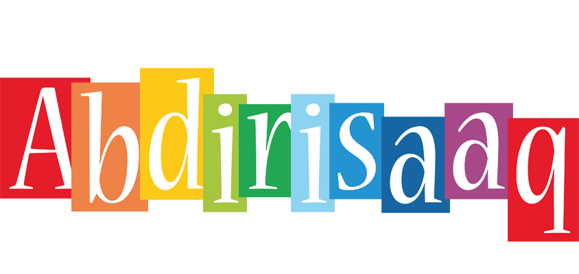 Abdirisaaq colors logo