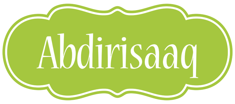 Abdirisaaq family logo