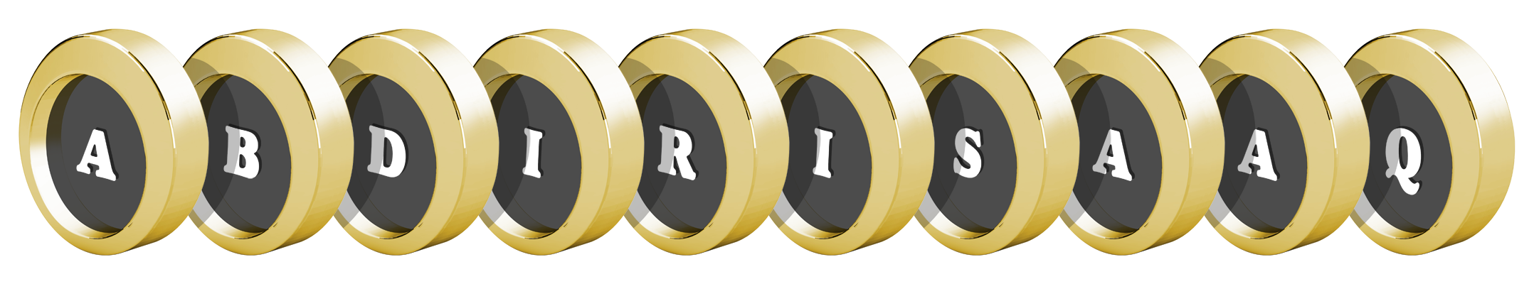 Abdirisaaq gold logo