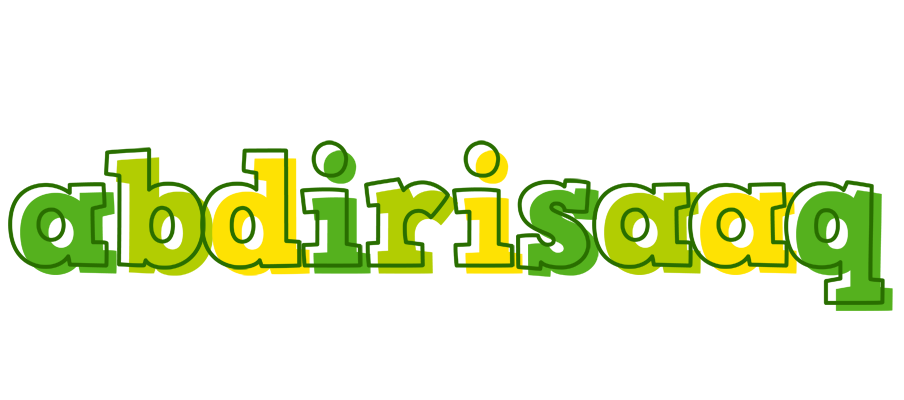 Abdirisaaq juice logo