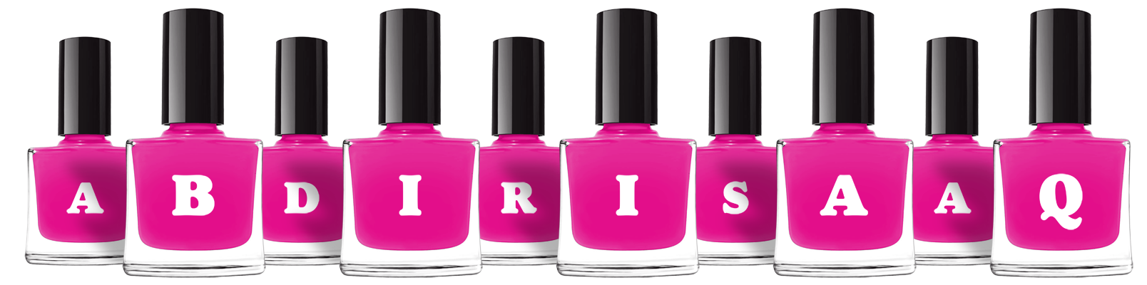 Abdirisaaq nails logo