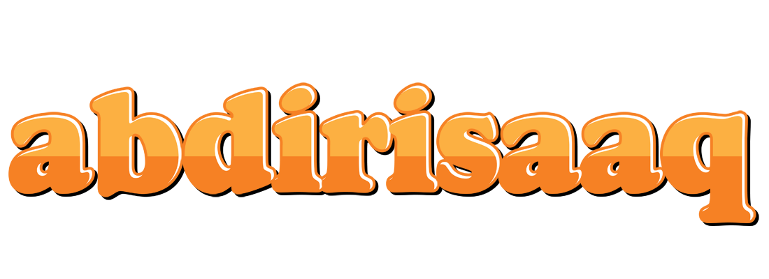 Abdirisaaq orange logo