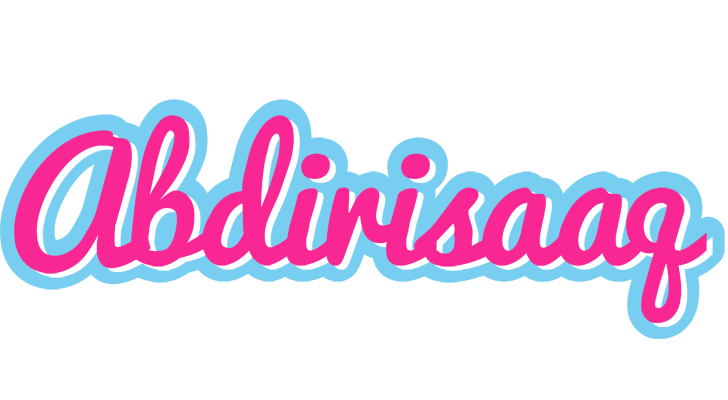 Abdirisaaq popstar logo