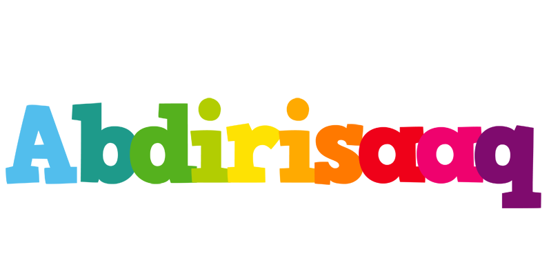 Abdirisaaq rainbows logo