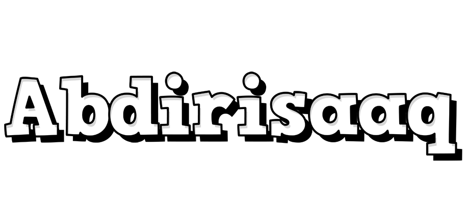 Abdirisaaq snowing logo