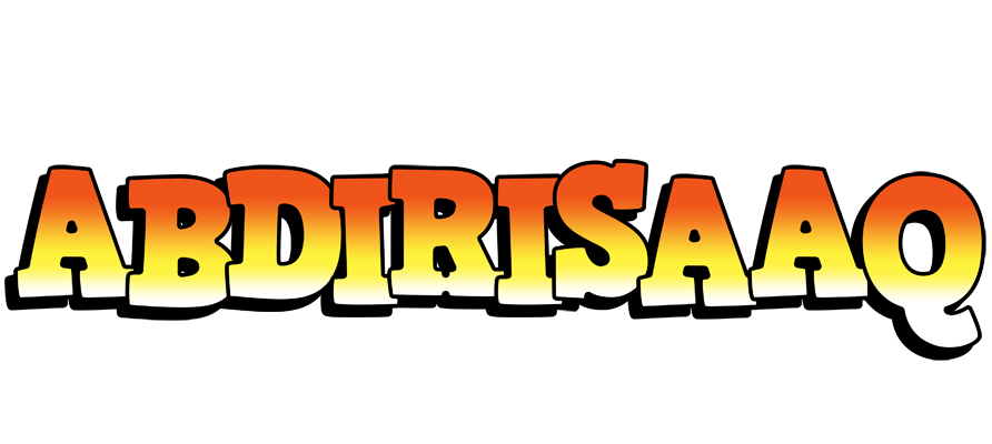 Abdirisaaq sunset logo