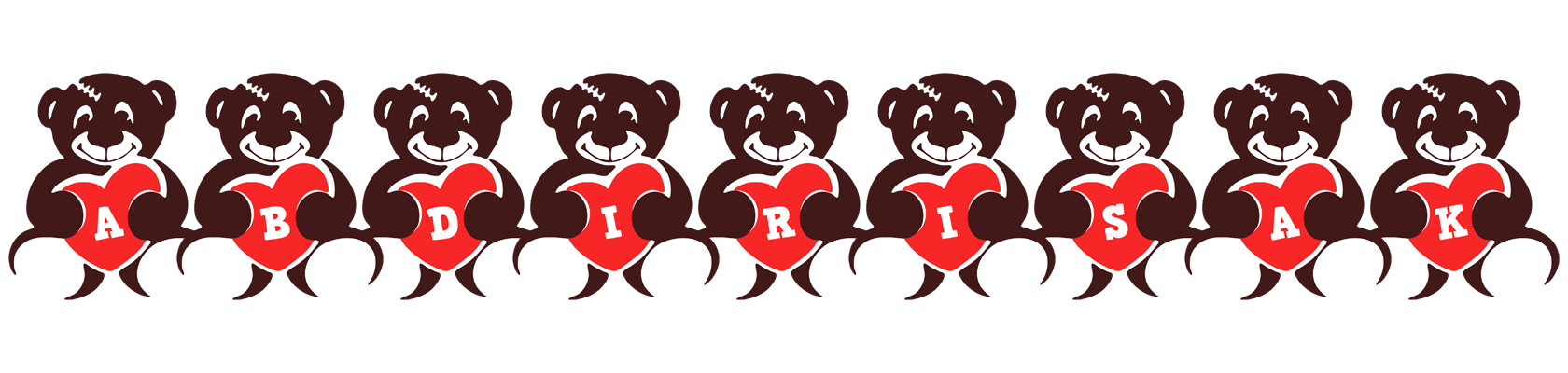 Abdirisak bear logo