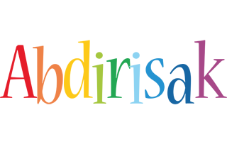 Abdirisak birthday logo