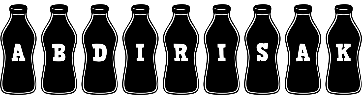 Abdirisak bottle logo