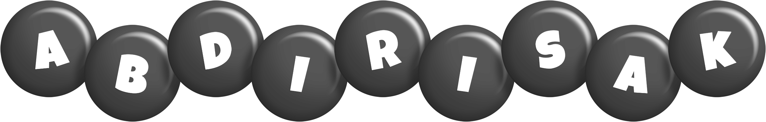 Abdirisak candy-black logo