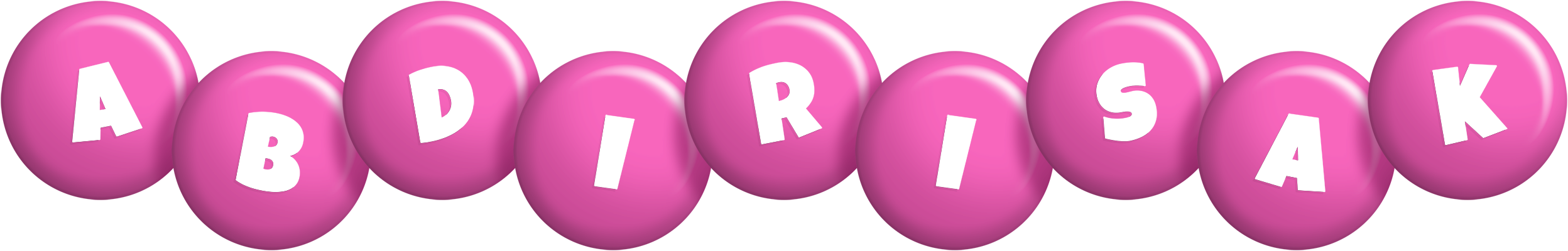 Abdirisak candy-pink logo