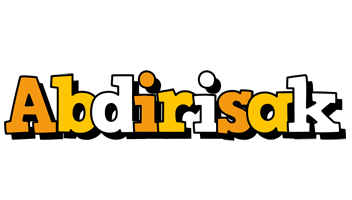 Abdirisak cartoon logo