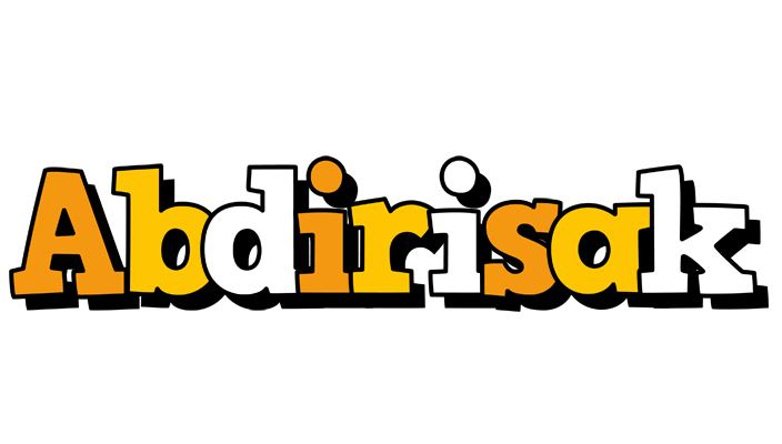 Abdirisak cartoon logo