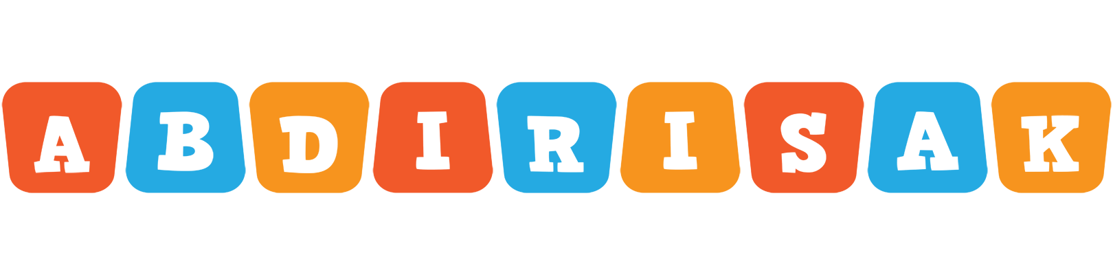 Abdirisak comics logo
