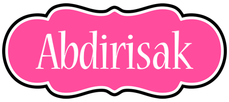 Abdirisak invitation logo