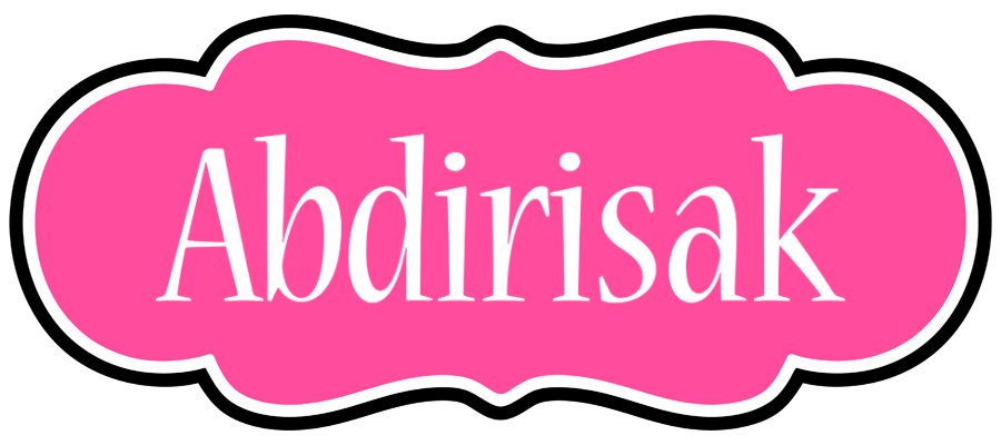 Abdirisak invitation logo