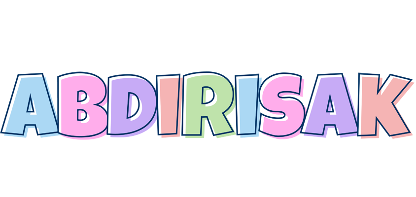 Abdirisak pastel logo