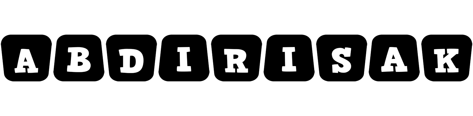 Abdirisak racing logo