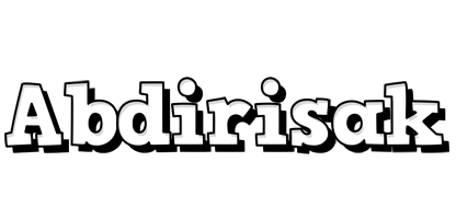 Abdirisak snowing logo