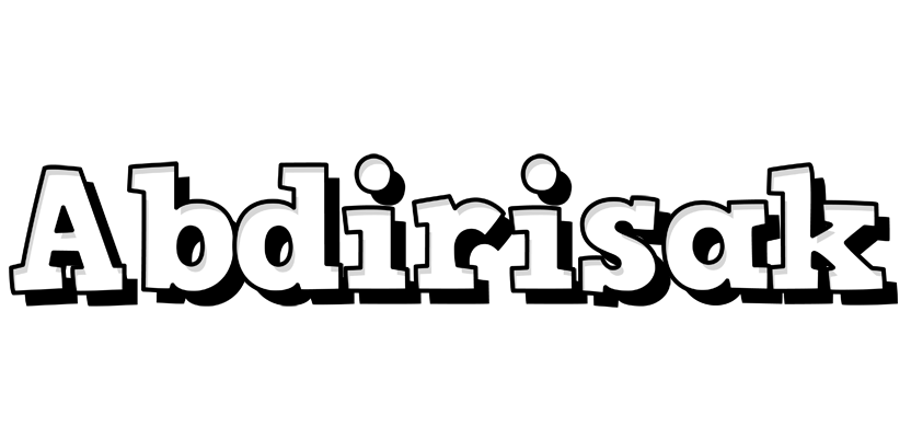 Abdirisak snowing logo