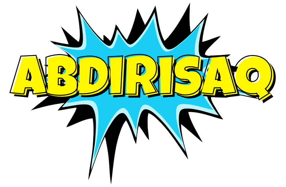 Abdirisaq amazing logo