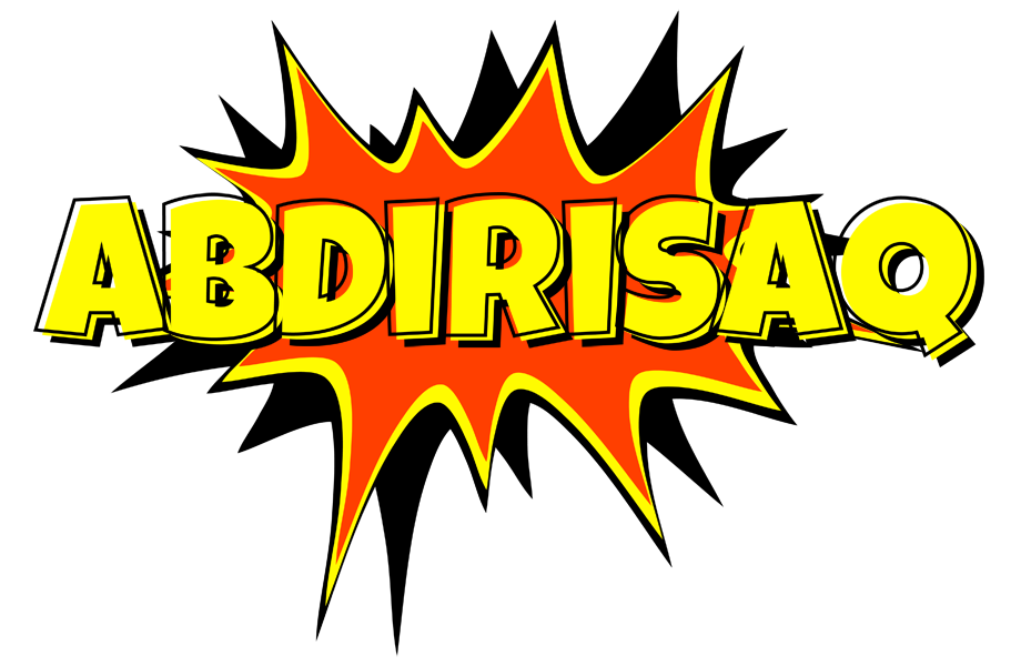 Abdirisaq bazinga logo