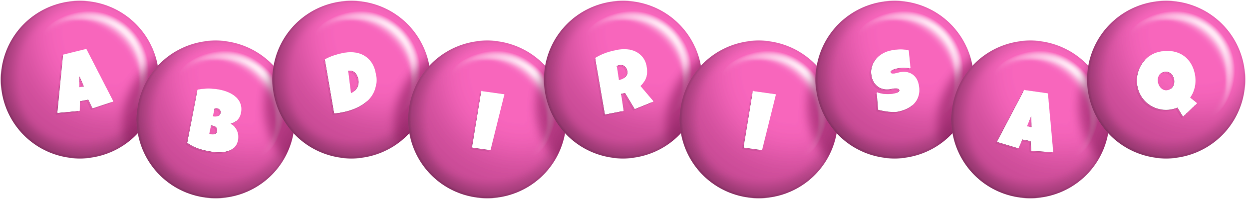 Abdirisaq candy-pink logo