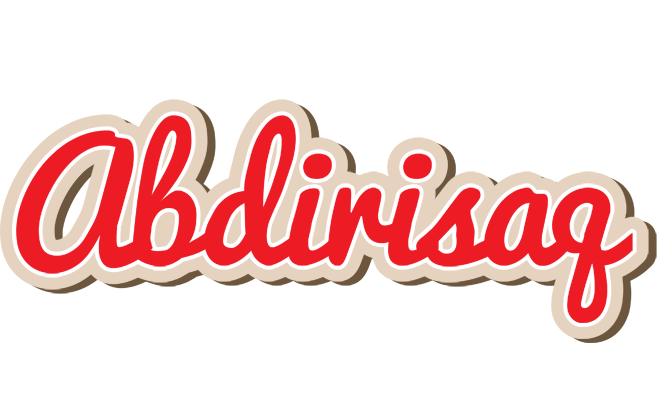 Abdirisaq chocolate logo