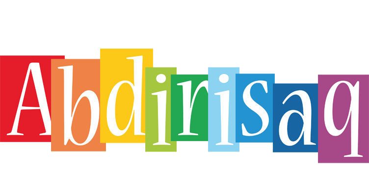 Abdirisaq colors logo