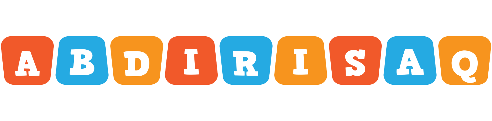 Abdirisaq comics logo