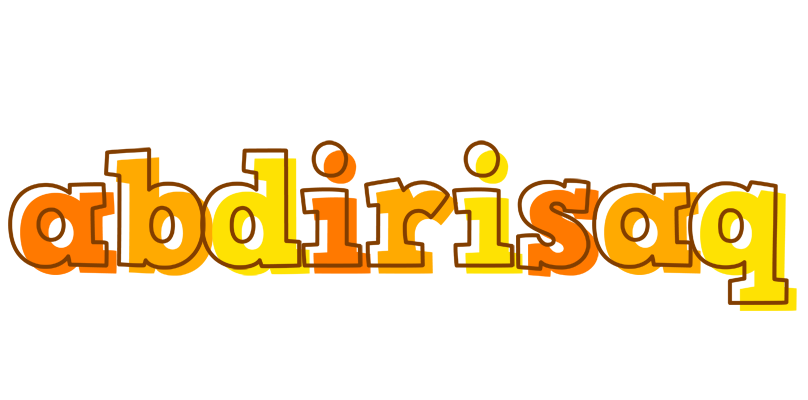 Abdirisaq desert logo