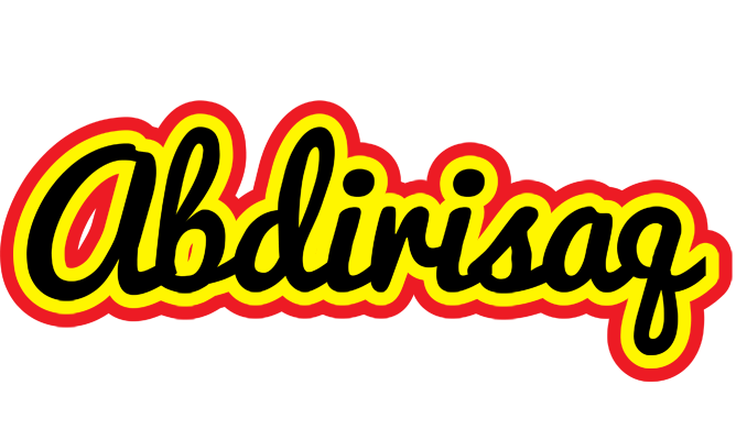 Abdirisaq flaming logo