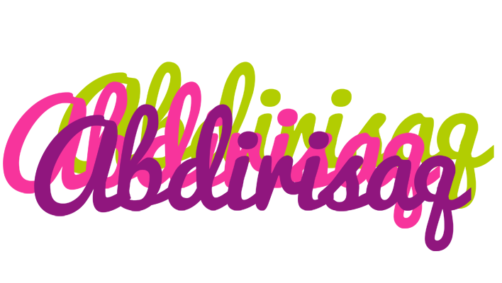 Abdirisaq flowers logo