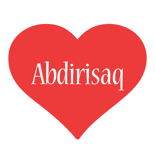 Abdirisaq love logo
