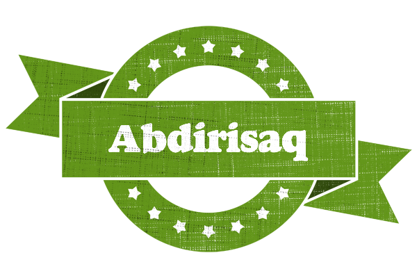 Abdirisaq natural logo