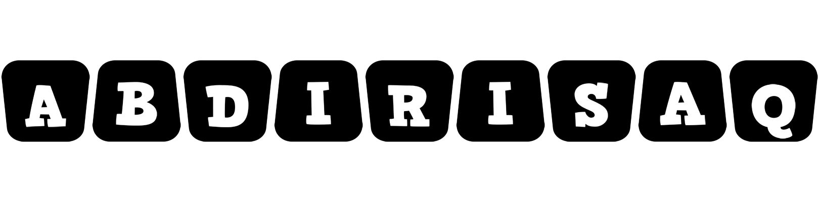 Abdirisaq racing logo