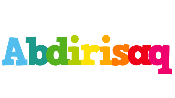 Abdirisaq rainbows logo