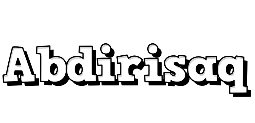 Abdirisaq snowing logo