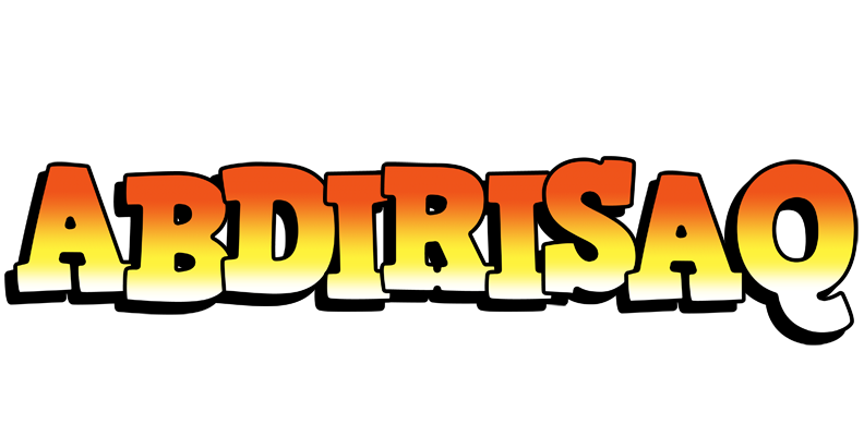 Abdirisaq sunset logo