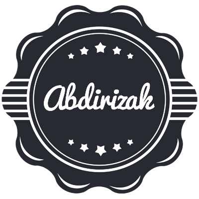 Abdirizak badge logo