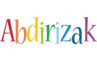 Abdirizak birthday logo