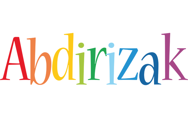Abdirizak birthday logo