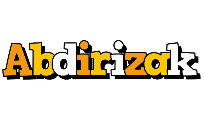 Abdirizak cartoon logo