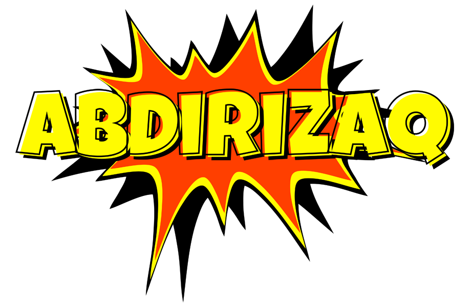 Abdirizaq bazinga logo