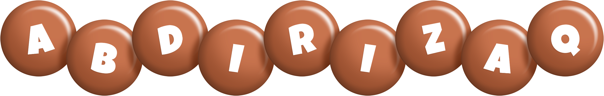 Abdirizaq candy-brown logo