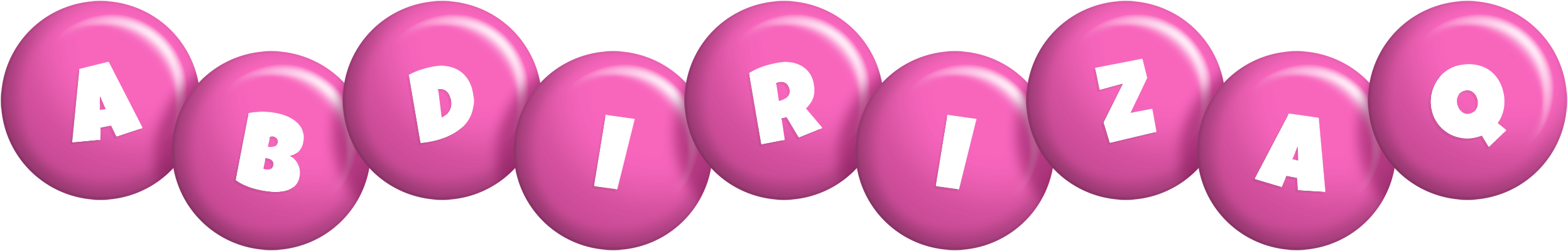 Abdirizaq candy-pink logo