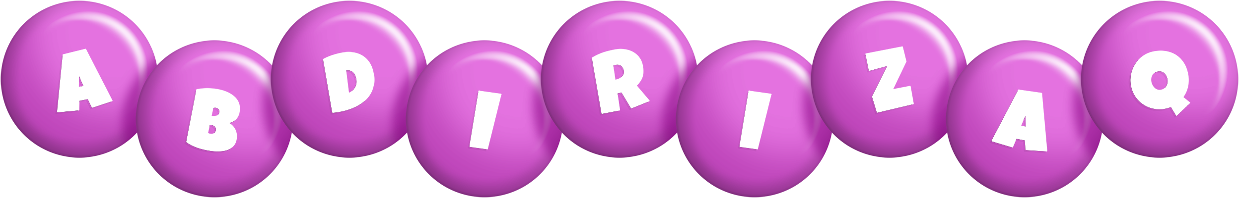 Abdirizaq candy-purple logo